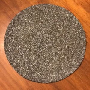 Beaded Centerpiece Mat